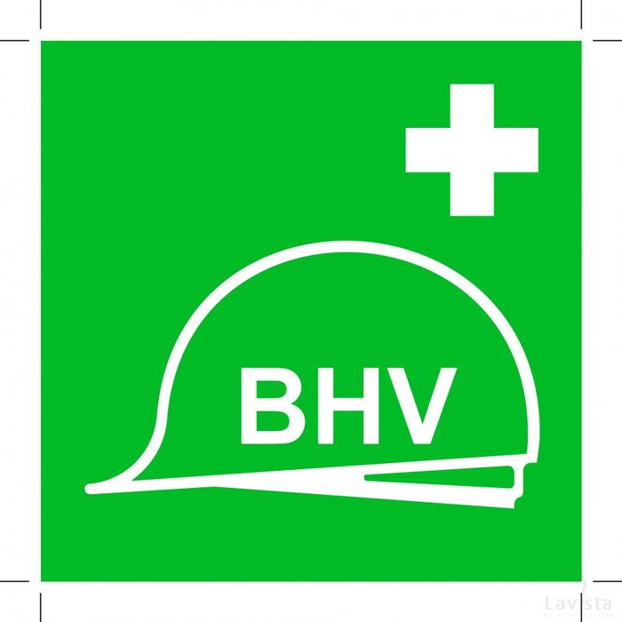 Verzameling Bhv-Middelen (Sticker)