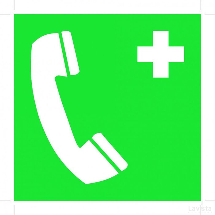 Emergency Telephone (Sticker)
