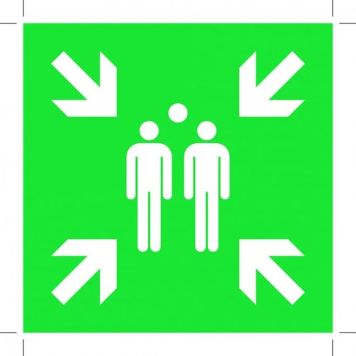 Evacuation Assembly Point (Sticker)
