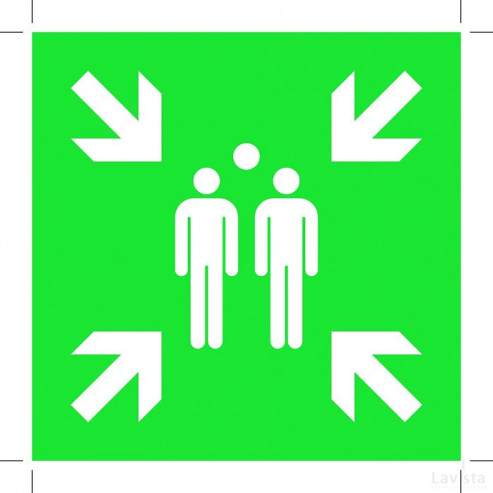 Evacuation Assembly Point (Sticker)