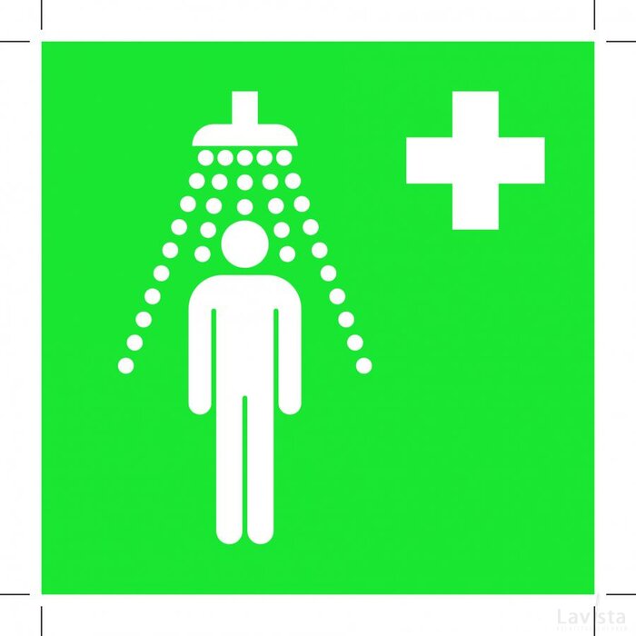 Safety Shower (Sticker)