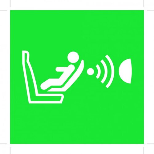 E014: Child Seat Presence And Orientation Detection System 200X200 (Cpod) (Sticker)