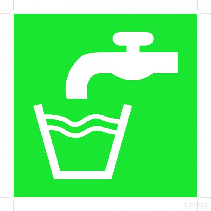 E015: Drinking Water (Sticker)