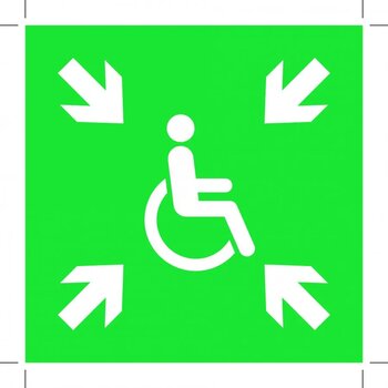 E024: Evacuation Temporary Refuge (Sticker)