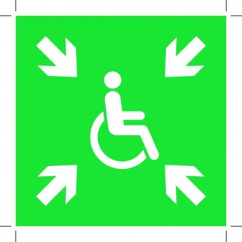 E024: Evacuation Temporary Refuge (Sticker)