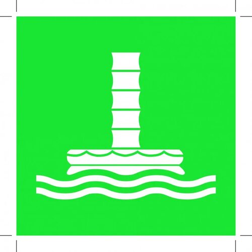 E055: Marine Evacuation Chute (Sticker)