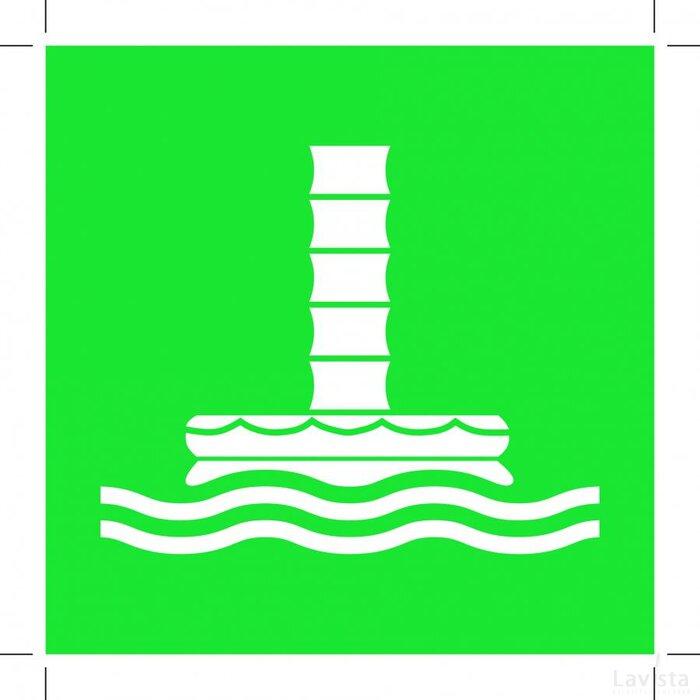 E055: Marine Evacuation Chute (Sticker)