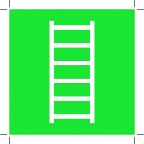 E059: Escape Ladder (Sticker)