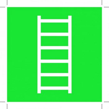 E059: Escape Ladder (Sticker)