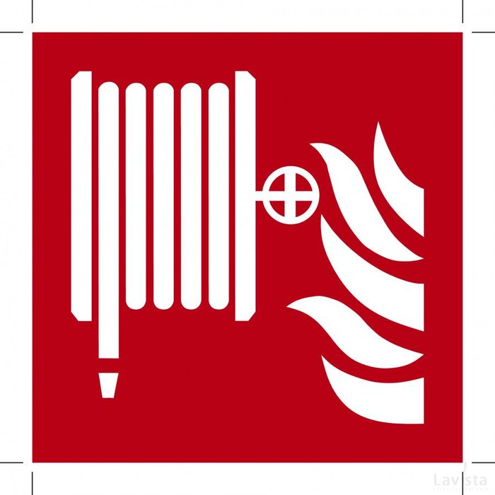 Fire Hose Reel (Sticker)