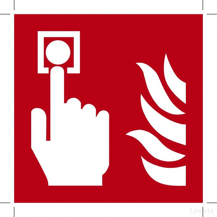 Fire Alarm Call Point (Sticker)