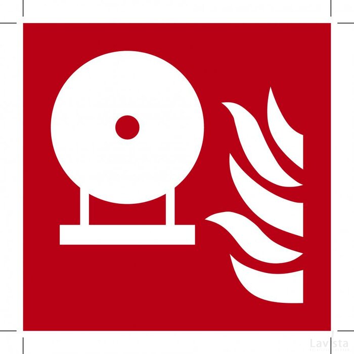 F013: Fixed Fire Extinguishing Bottle (Sticker)