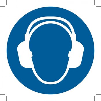 Wear Ear Protection (Sticker)