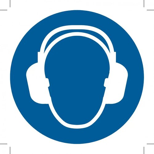 Wear Ear Protection (Sticker)