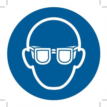 Wear Eye Protection (Sticker)