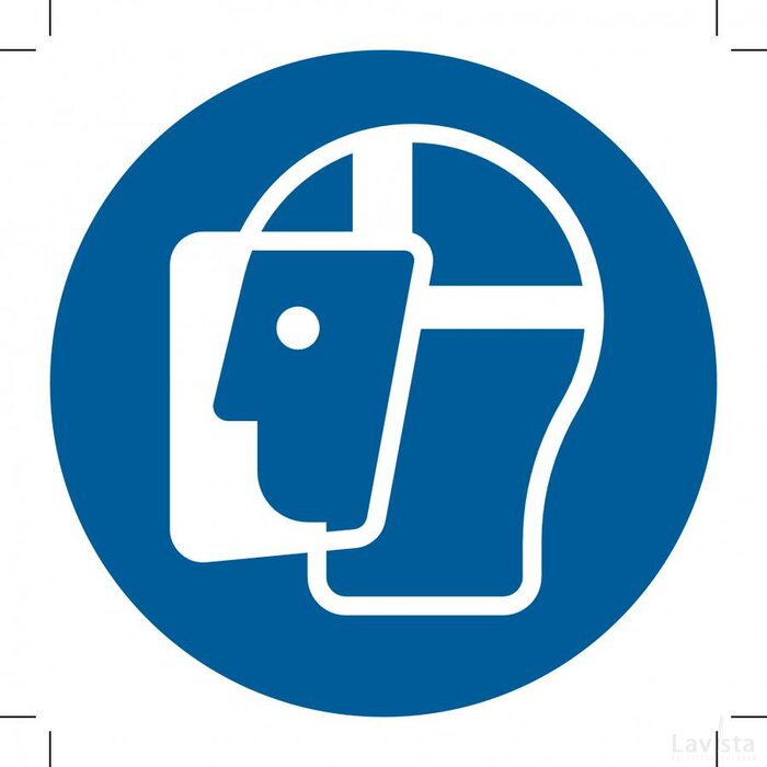 Wear A Face Shield (Sticker)