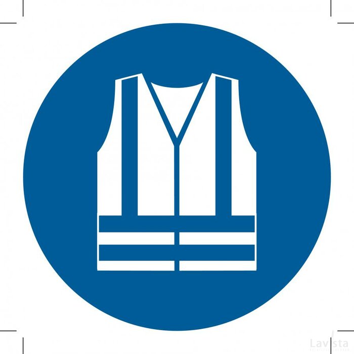 Wear High-Visibility Clothing (Sticker)