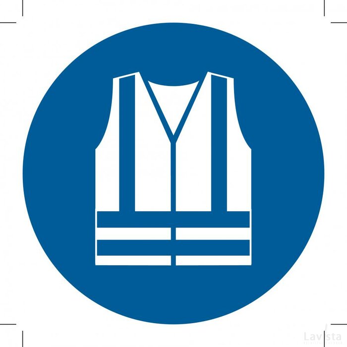 Wear High-Visibility Clothing (Sticker)