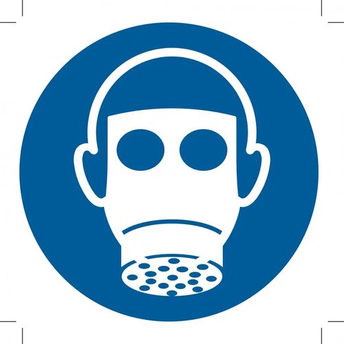 Wear Respiratory Protection (Sticker)