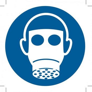 Wear Respiratory Protection (Sticker)