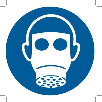 Wear Respiratory Protection (Sticker)