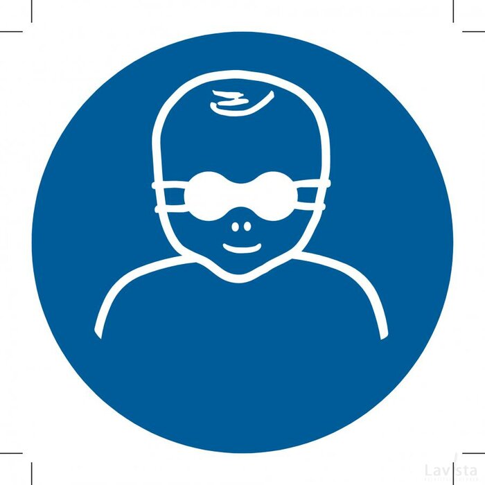 Protect Infants' Eyes With Opaque Eye Protection (Sticker)