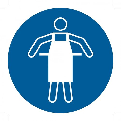 Use Protective Apron (Sticker)
