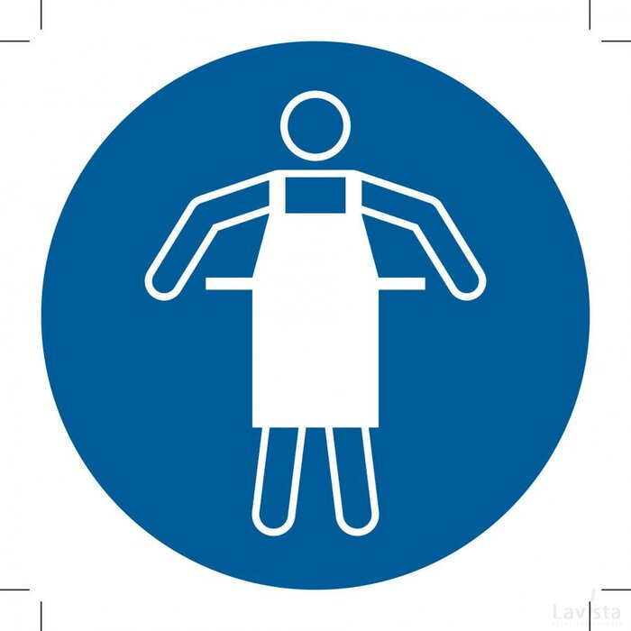 Use Protective Apron (Sticker)