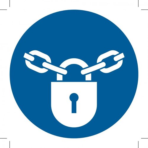 M028: Keep Locked (Sticker)