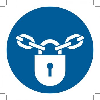 M028: Keep Locked (Sticker)