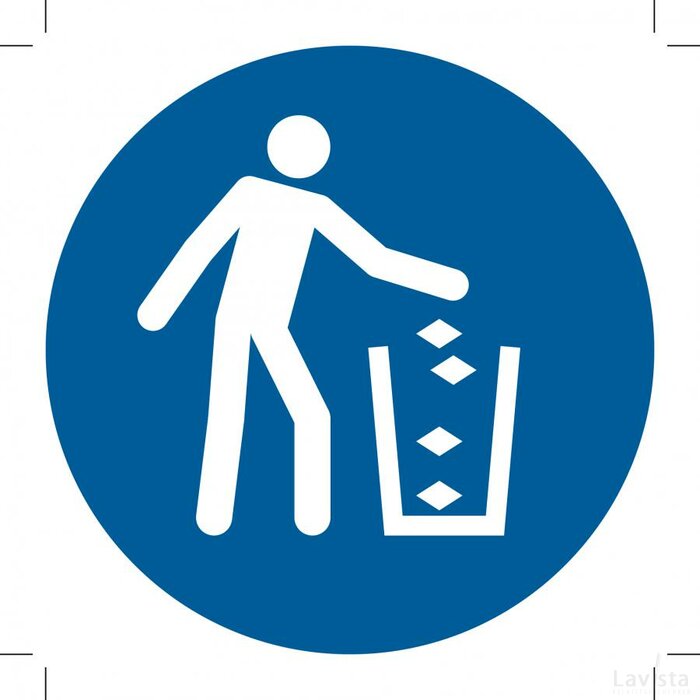 M030: Use Litter Bin (Sticker)