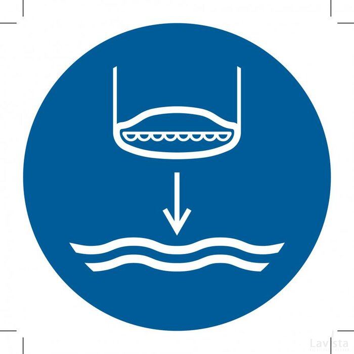 M039: Lower Lifeboat To The Water In Launch Sequence (Sticker)