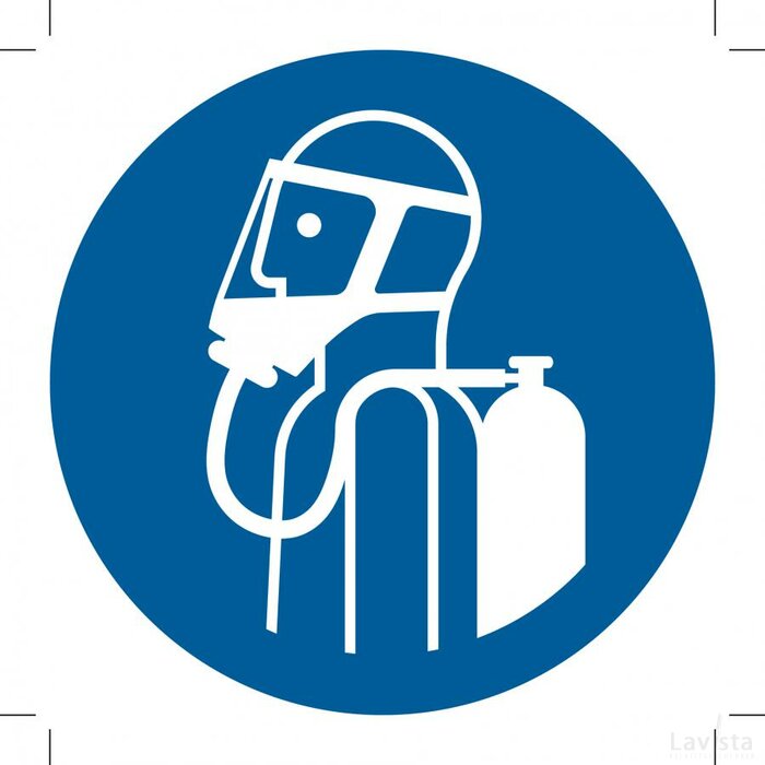 M047: Use Self-Contained Breathing Appliance (Sticker)