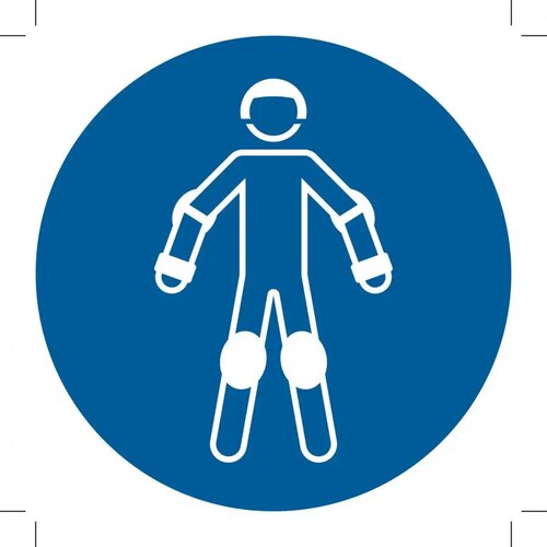 M049: Wear Protective Roller Sport Equipment (Sticker)
