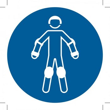M049: Wear Protective Roller Sport Equipment (Sticker)