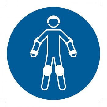 M049: Wear Protective Roller Sport Equipment (Sticker)