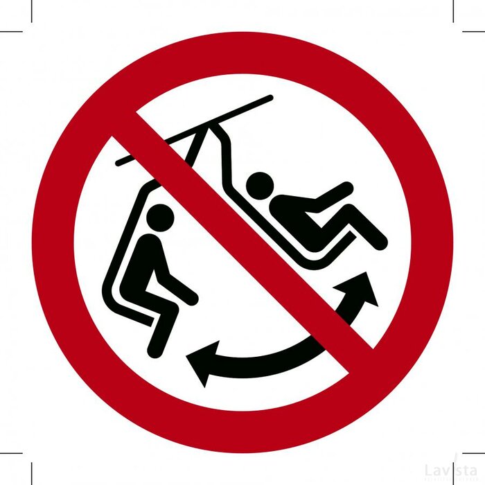 Verboden Te Schommelen (Sticker)