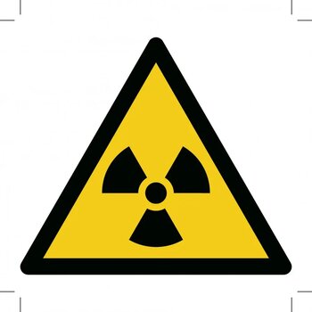 Warning; Radioactive Material Or Ionizing Radiation (Sticker)