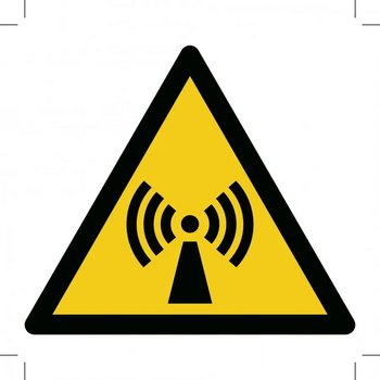 Warning; Non-Ionizing Radiation (Sticker)