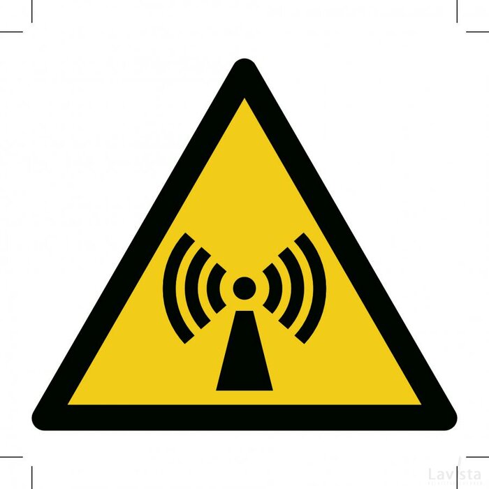 Warning; Non-Ionizing Radiation (Sticker)