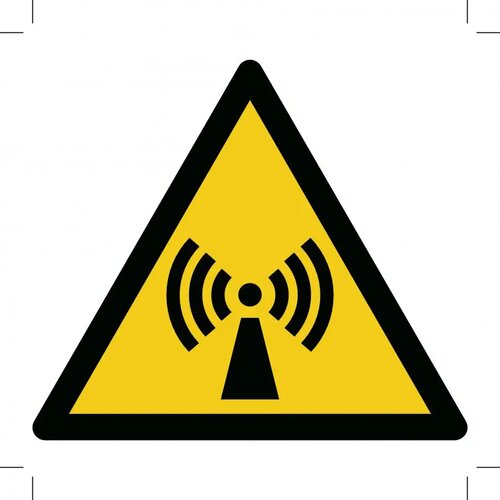 Warning; Non-Ionizing Radiation (Sticker)
