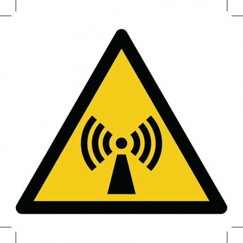 Warning; Non-Ionizing Radiation (Sticker)
