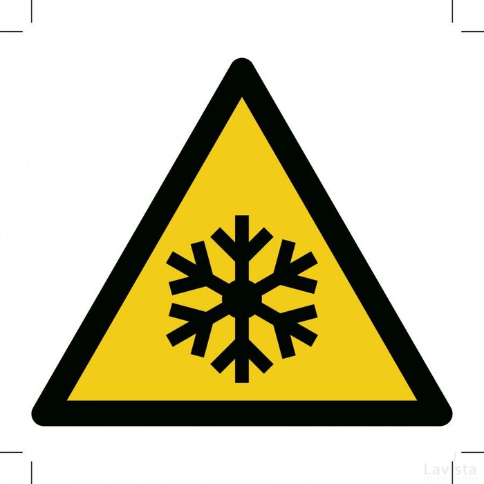 Warning; Low Temperature/ Freezing Conditions (Sticker)
