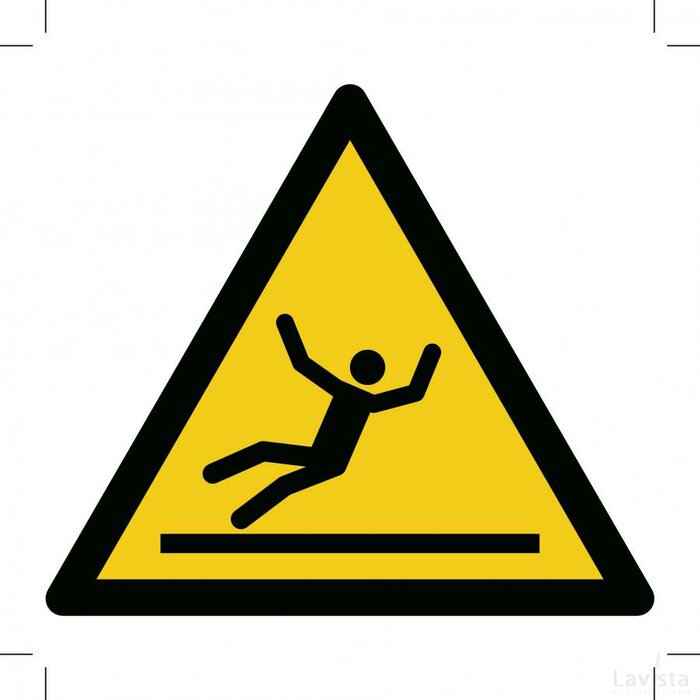 Warning; Slippery Surface (Sticker)