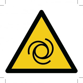 Waarschuwing, Automatische Startende Machine (Sticker)