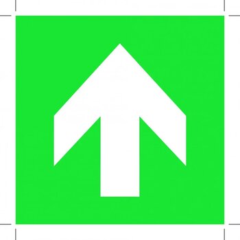 Pijl Boven (Sticker)