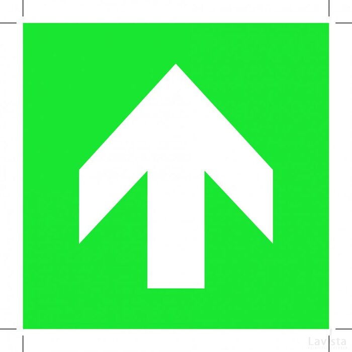 Pijl Boven (Sticker)