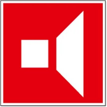 Luidspreker (Sticker)