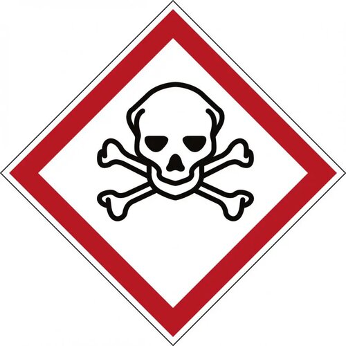 Ghs Symbool - Ghs06 - Giftig (Sticker)