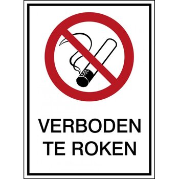 Roken Verboden (Sticker) Roken Verboden (Sticker)